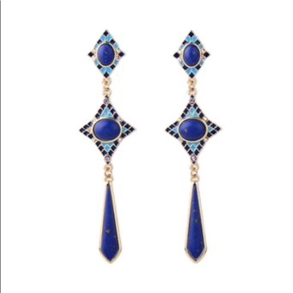 Jewelry - NWOT Star Drop Statement Earrings